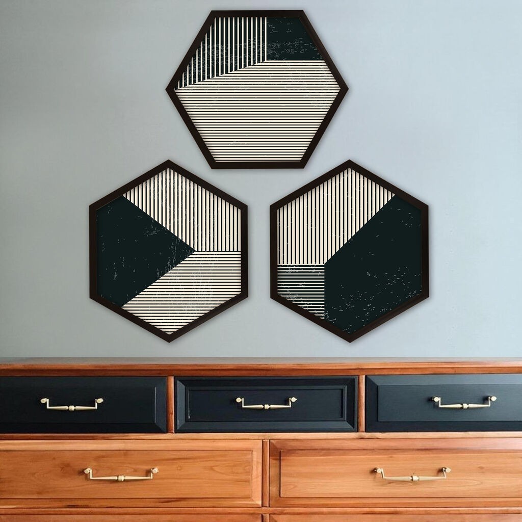 Wallity Uokvirena slika 6GEN187461, 35x35 cm, 3 dijela