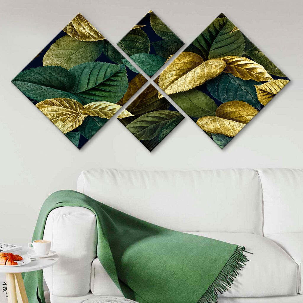 Wallity slika 4MDF587687, 60x115 cm, 4 dijela