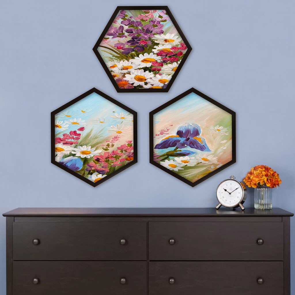 Wallity Uokvirena slika 6GEN184119, 35x35 cm, 3 dijela