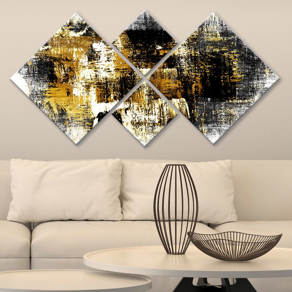 Wallity slika 4MDF77056099, 60x115 cm, 4 dijela