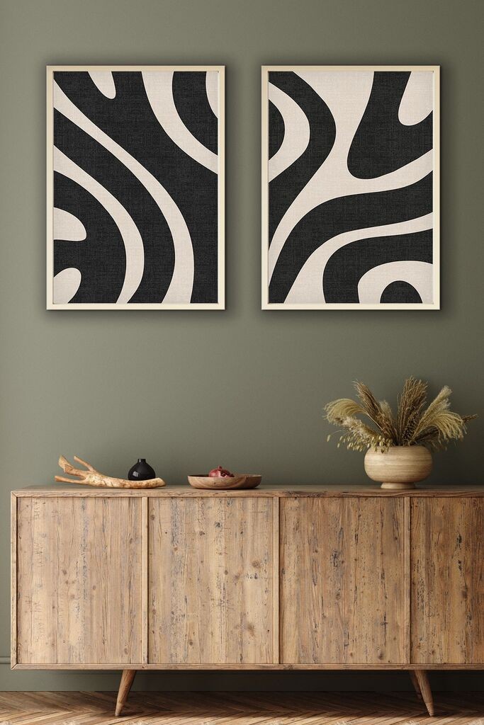 Uramljena slika Wallity Huhu203, 30x40 cm, 2 dijela