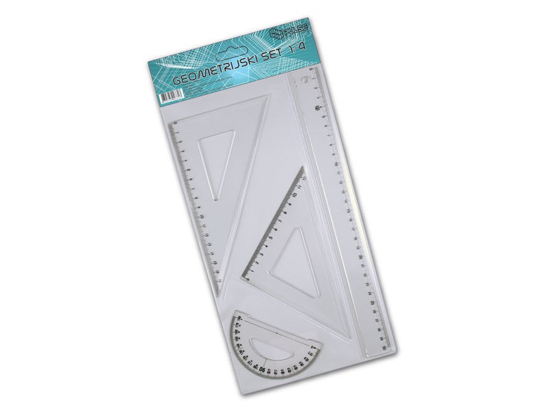 Pulse Geometrijski set, 4 komada