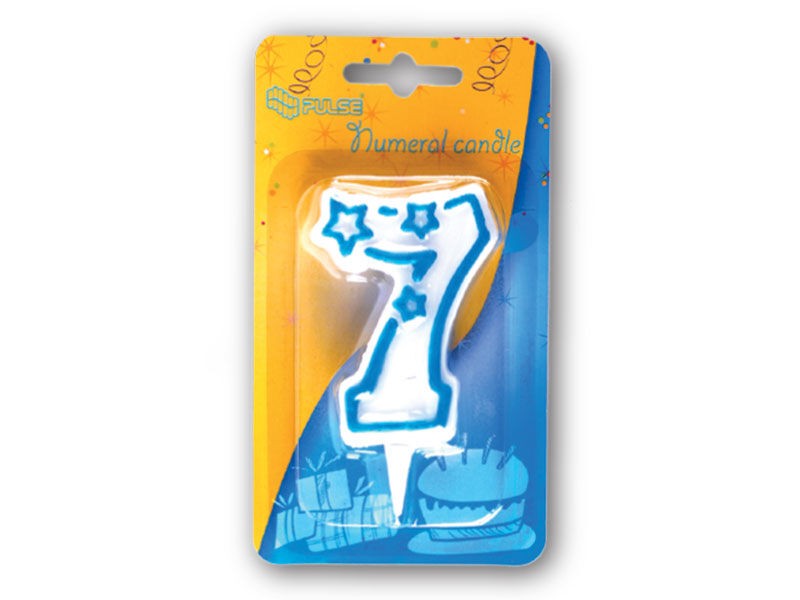 Pulse Svećica broj 7, Plava