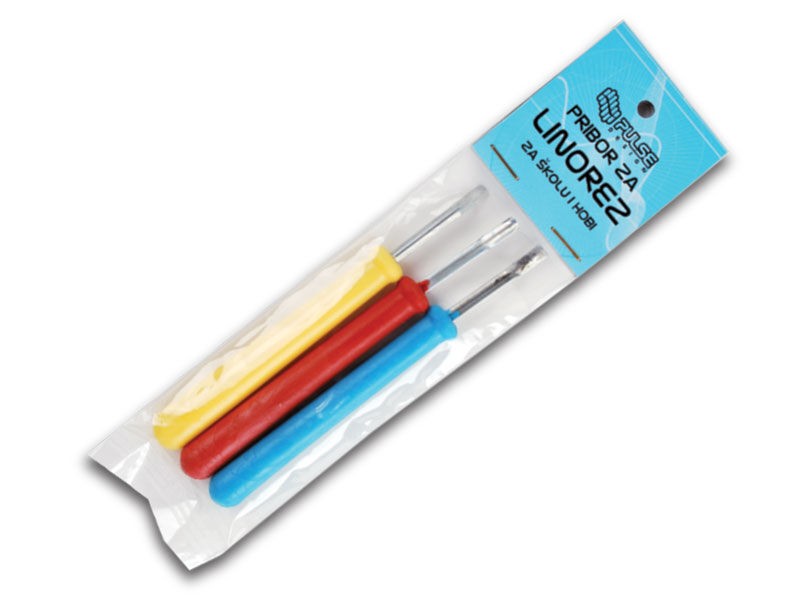 Pulse Pribor za linorez, 3 komada