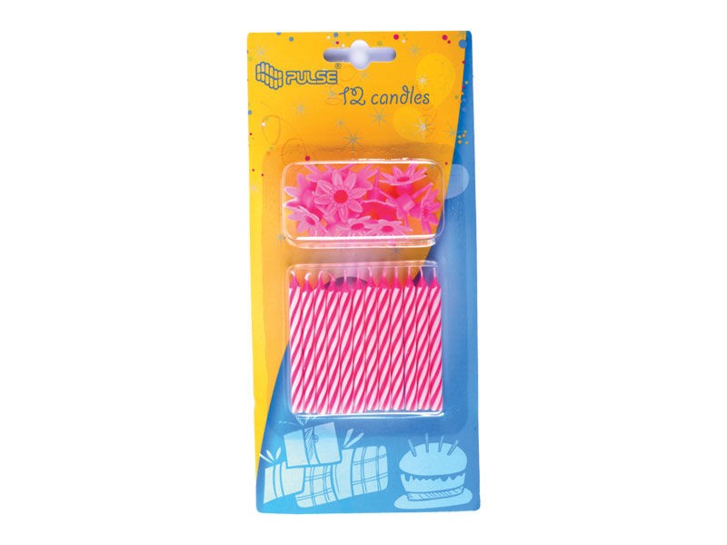 Pulse Svećice, 12 komada, Roze