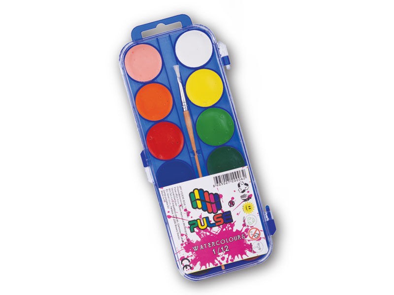 Pulse Vodene bojice, 12 nijansi, F30 mm