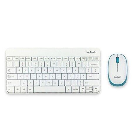 Logitech Set Bežični miš i tastatura MK245, Bijeli