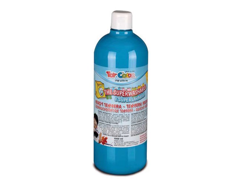 Toy Color Tempera, 1L, Svijetloplava