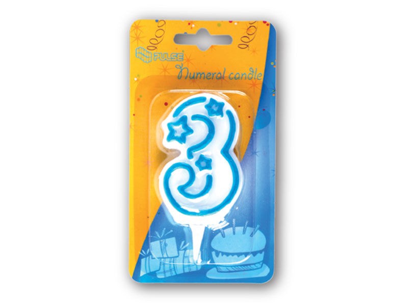 Pulse Svećica broj 3, Plava