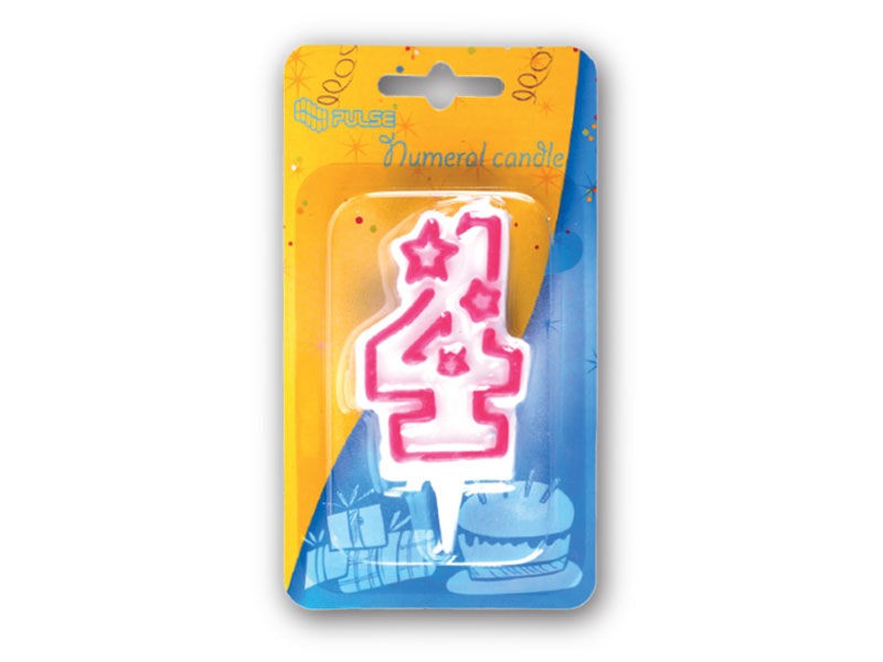 Pulse Svećica broj 4, Roze