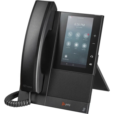 Poly Fiksni telefon CCX 500, 5", Crni