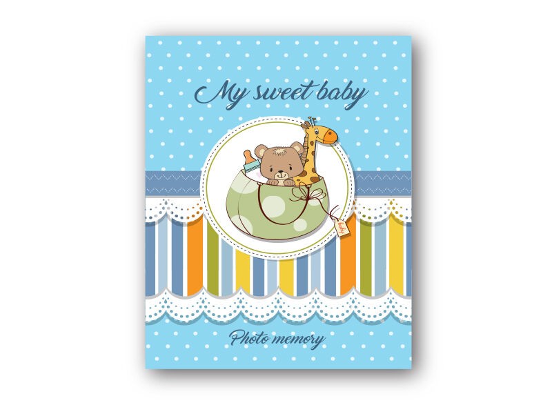 Pulse Foto album za dječake Baby, 13x18, Plavi