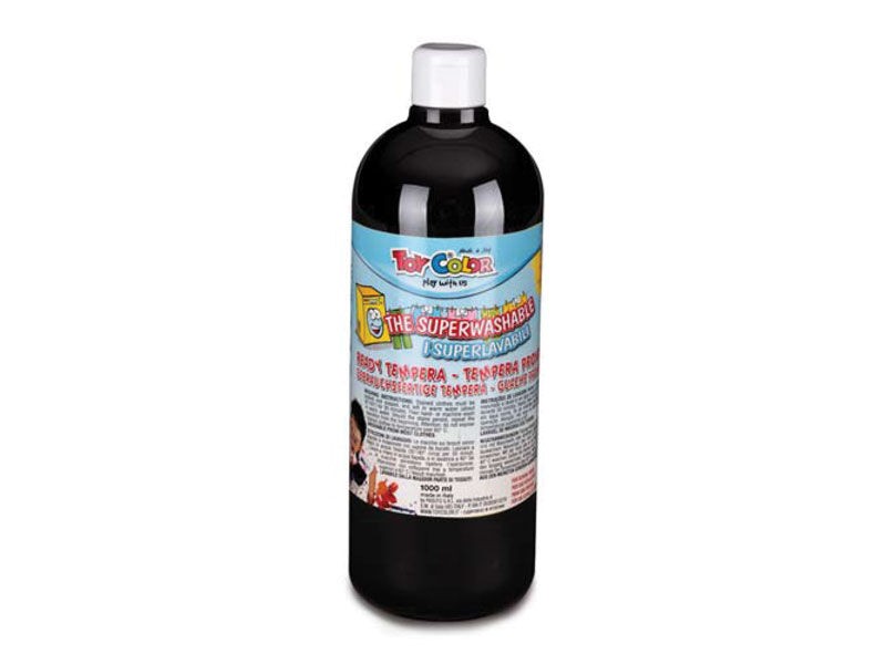 Toy Color Tempera, 1L, Crna