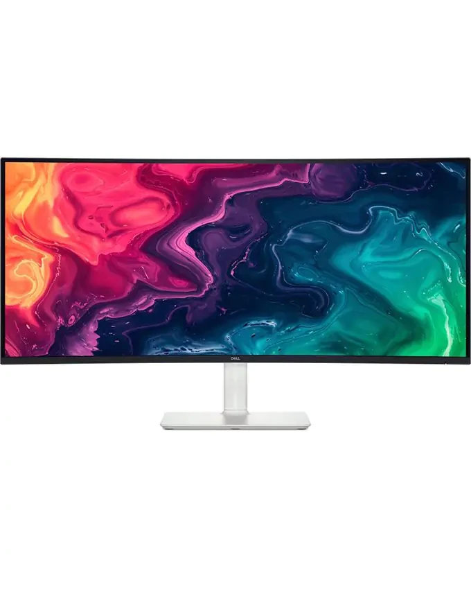 Dell monitor S3425DW, 34", 3440x1440, WQHD, VA, 120Hz, 1ms, zakrivljeni, AMD FreeSync, USB-C, bijeli