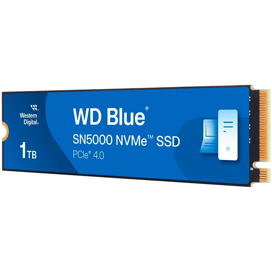 Western Digital SSD WD Blue SN5000, M.2 NVMe, 1TB, 5150/4850 MB
