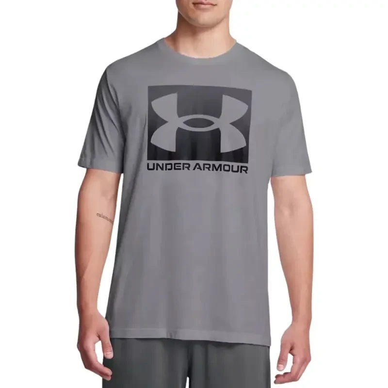 Under Armour muška majica kratkih rukava UA M Boxed Sports Updated SS, siva