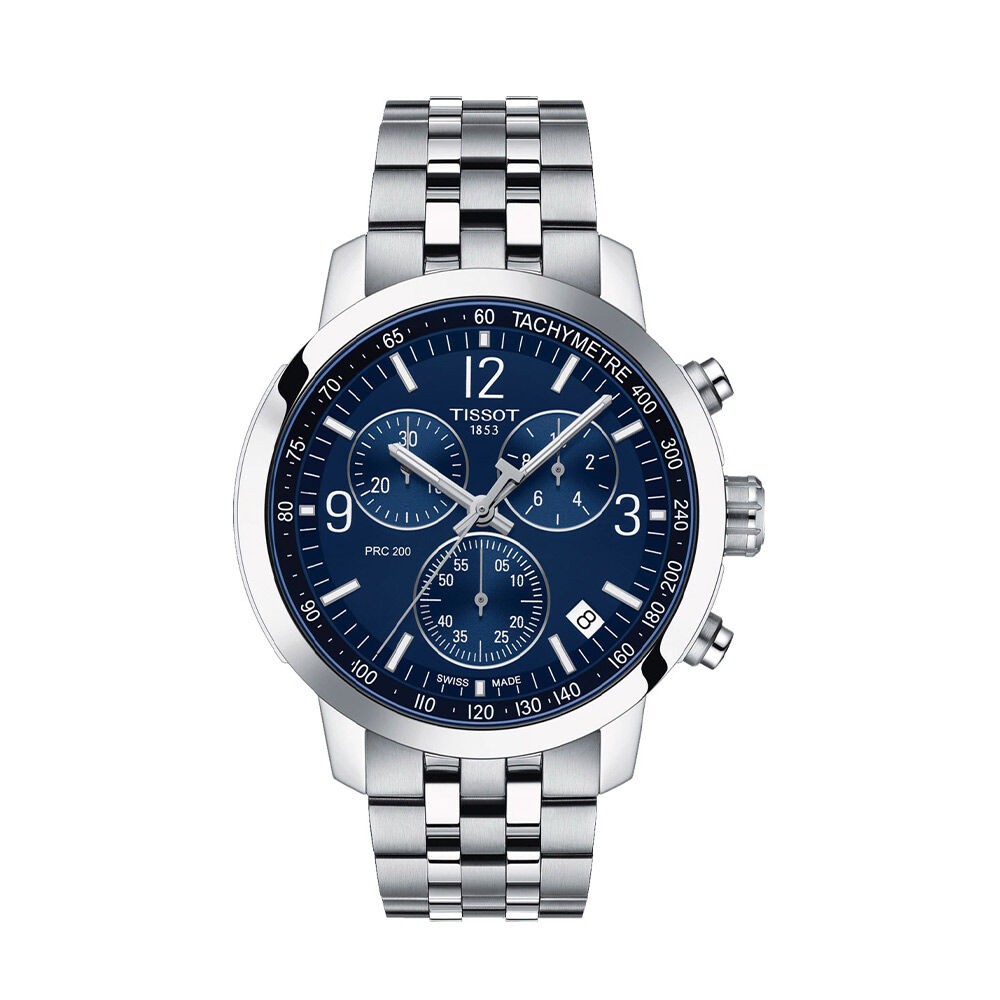 Tissot Muški sat T114.417.11.047.00, Kvarcni mehanizam, Plavo kućište, Srebrne boje