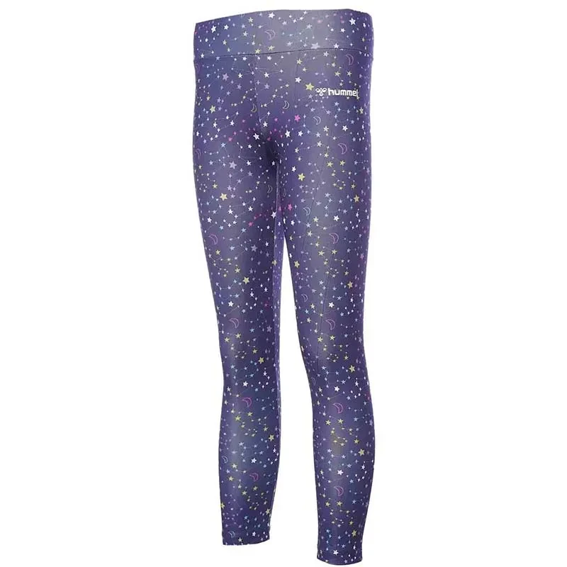 HUMMEL Helanke za djevojčice HMLTYRA THIGHTS, ljubičaste
