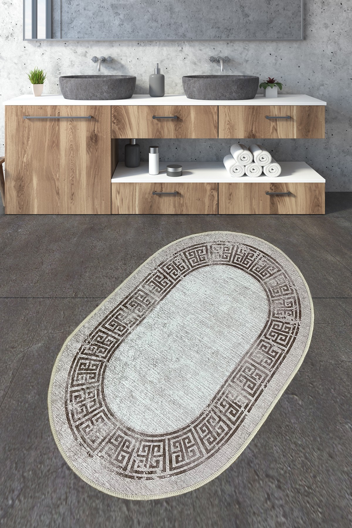 L'essentiel Maison Otirač za kupatilo 70x120cm Šarene