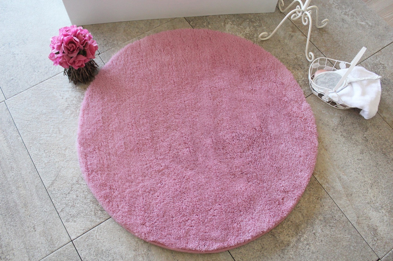 L'essentiel Maison tepih za kupatilo 90cm Pink