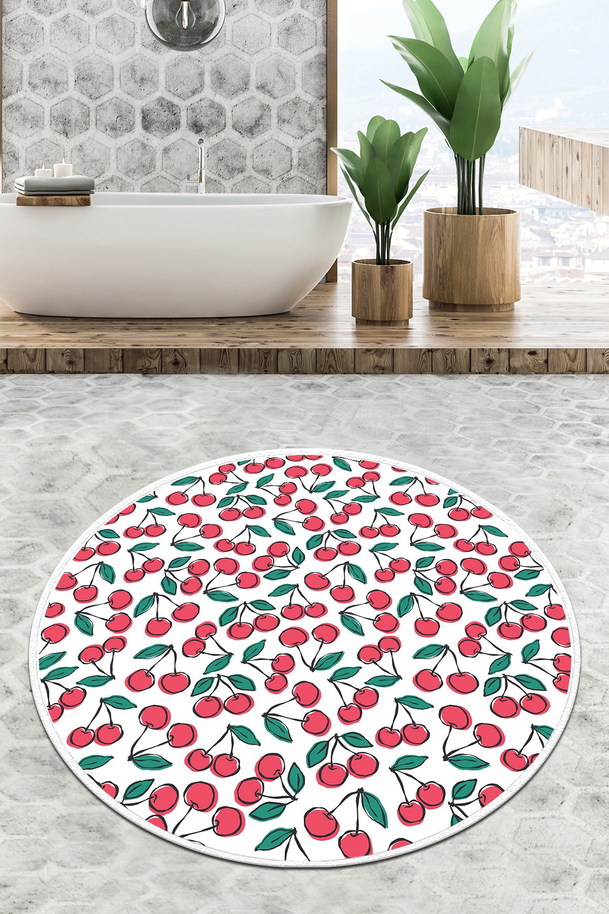 L'essentiel Maison Otirač za kupatilo 200cm Šareno