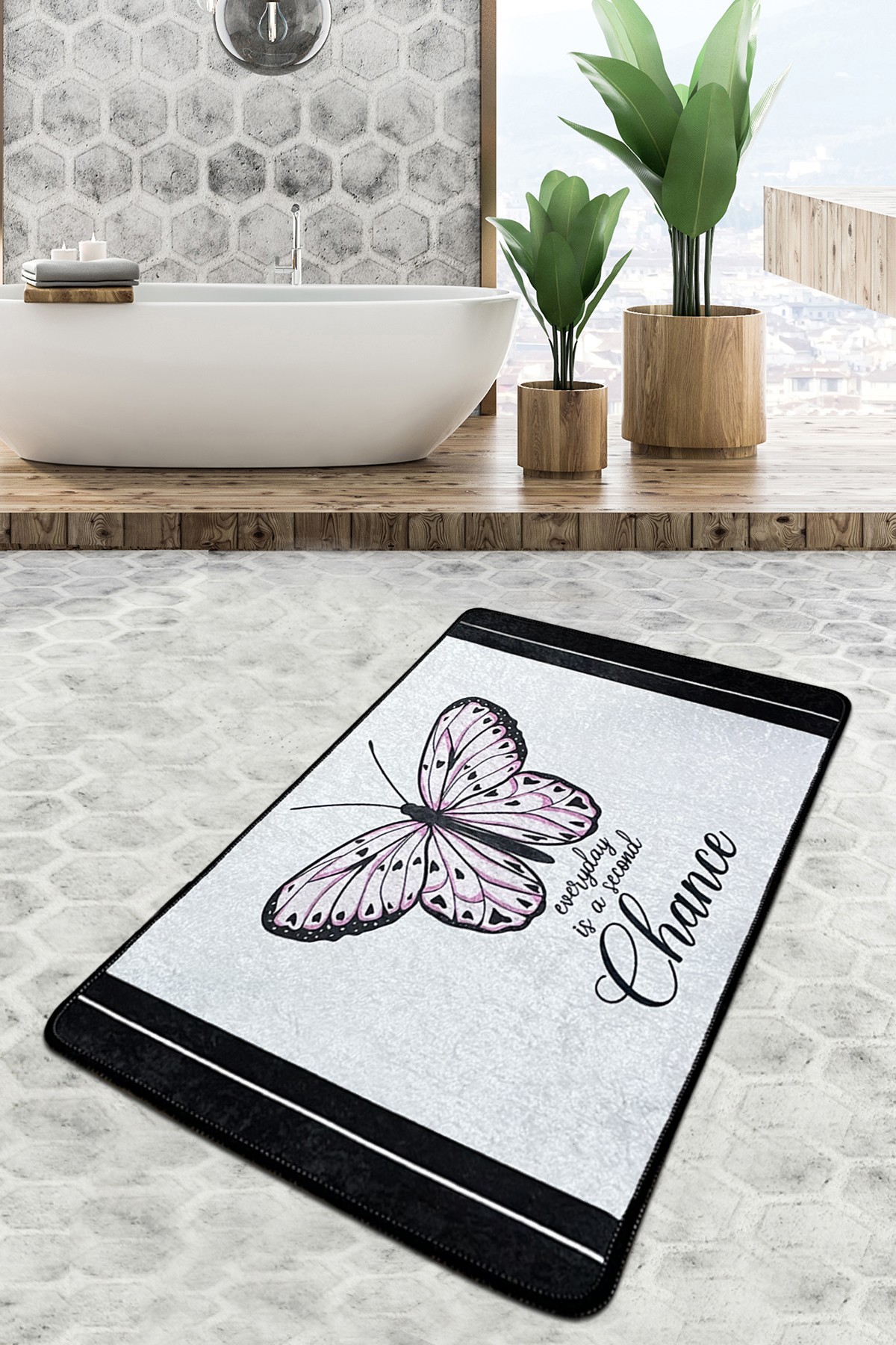 L'essentiel Maison Otirač za kupatilo 70x120cm Šarene