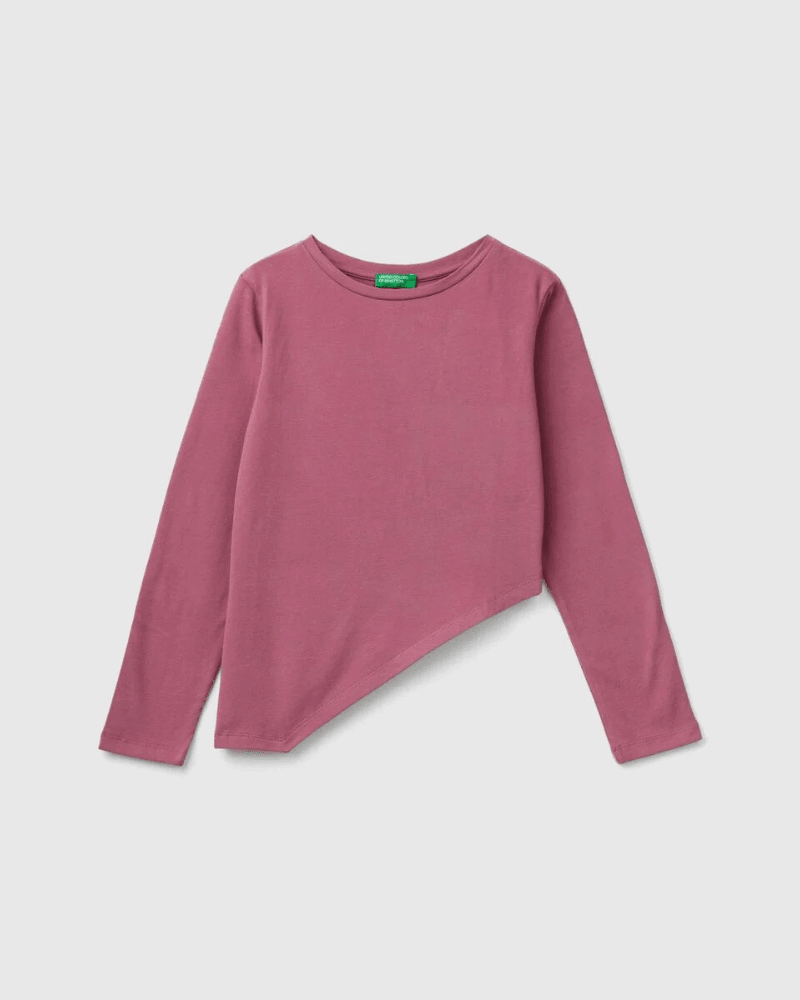 Benetton Majica dugi rukava 304 za djevojčice
