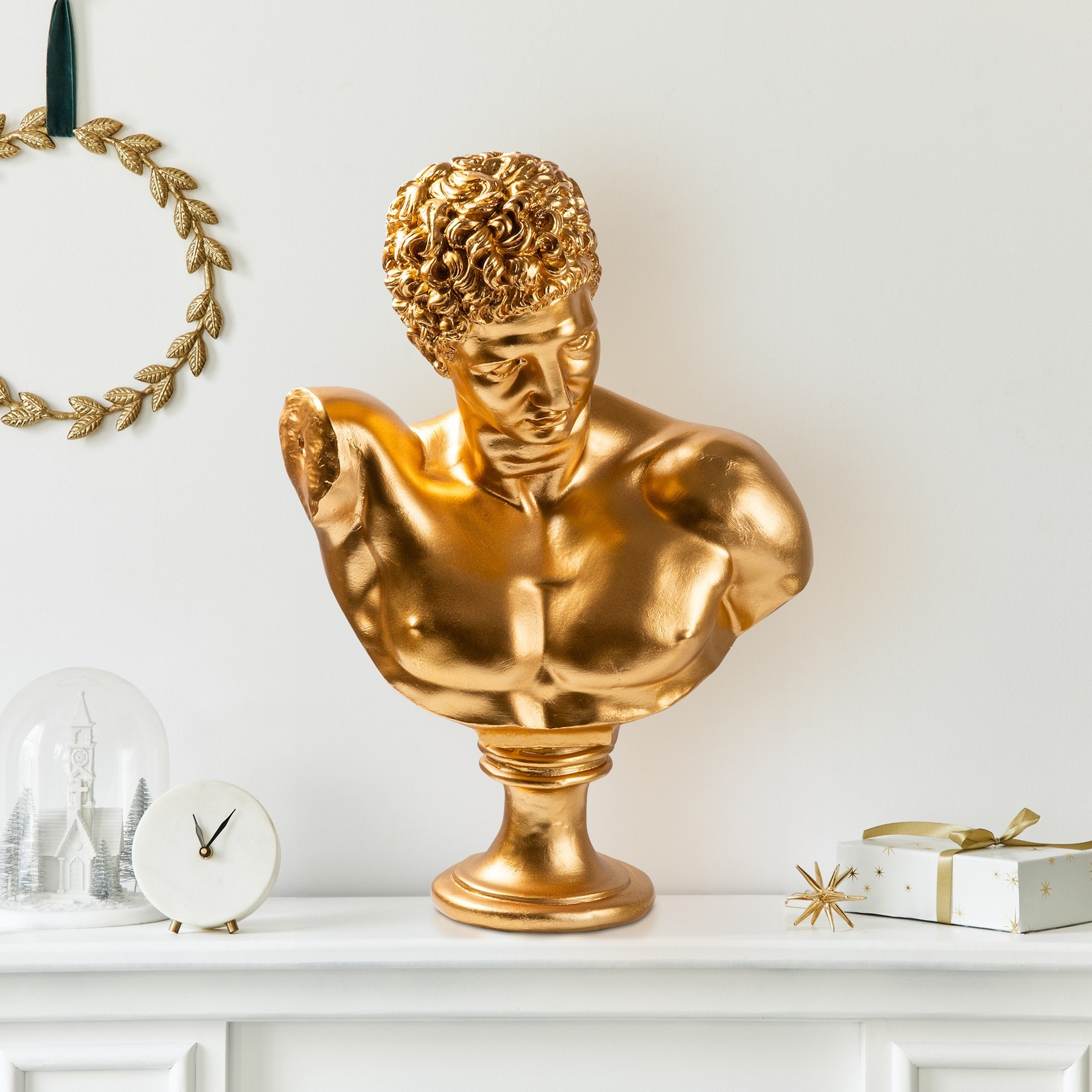 Aberto Design Ukrasna figura Yak-042-C, 34x50x24 cm