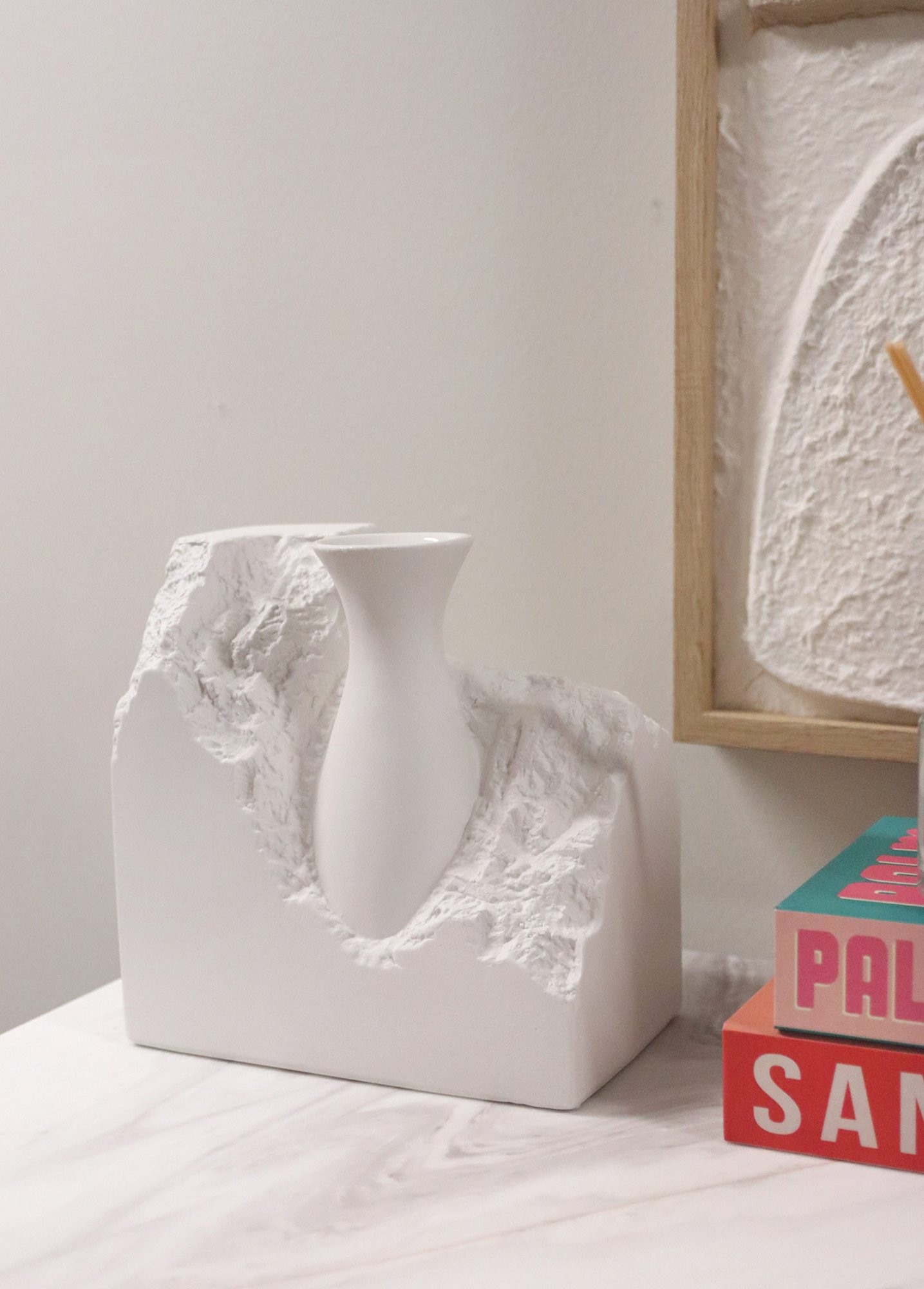 Aberto Design vaza LCA0005, 20x12x20 cm, bijela