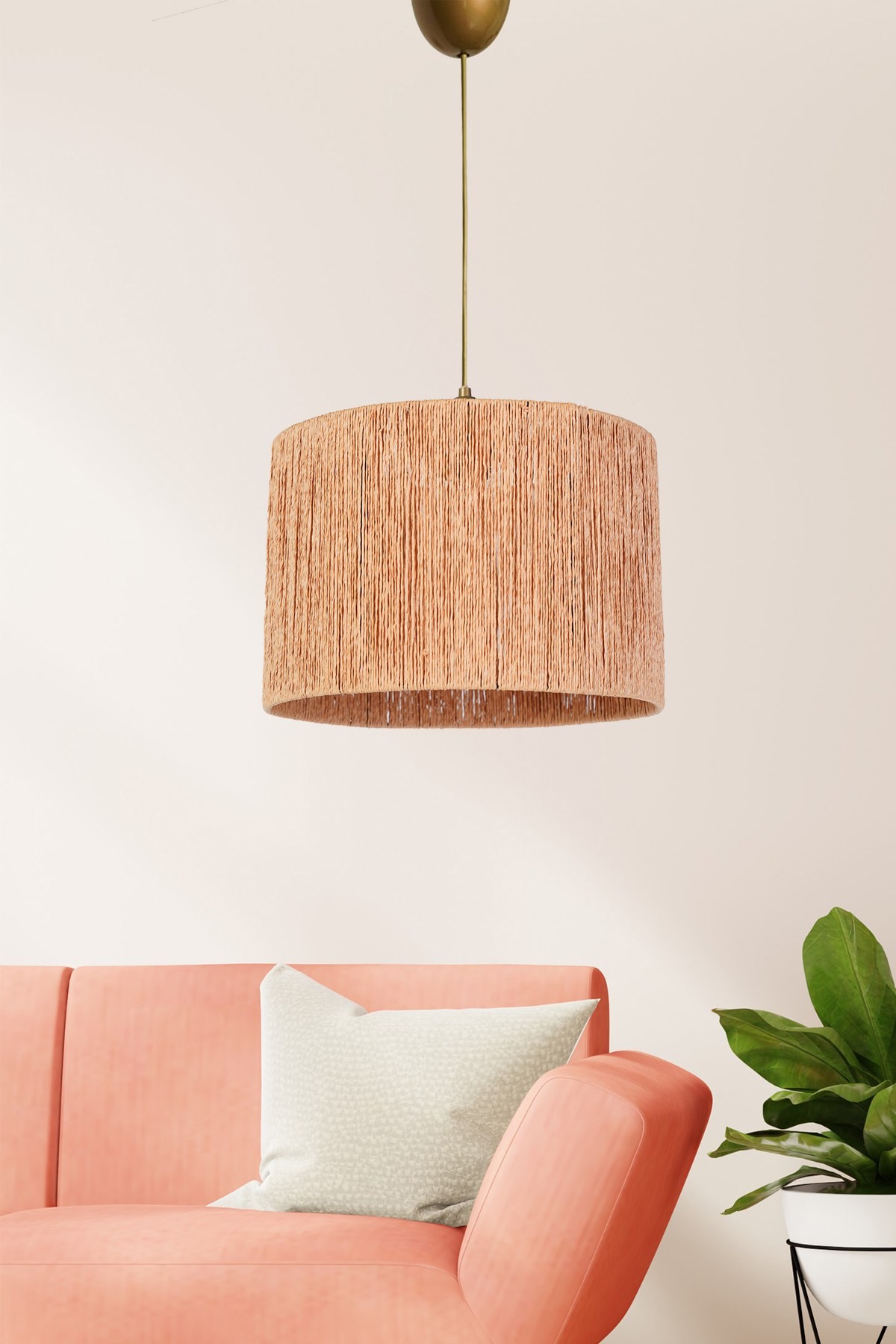 Opviq Luster YL240, 20cm, 30cm, E27, 40W, Bež