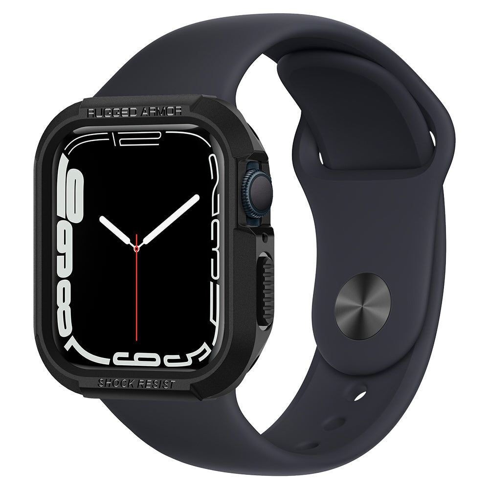 Spiege Maska za Apple Watch Rugged Armor, Crna