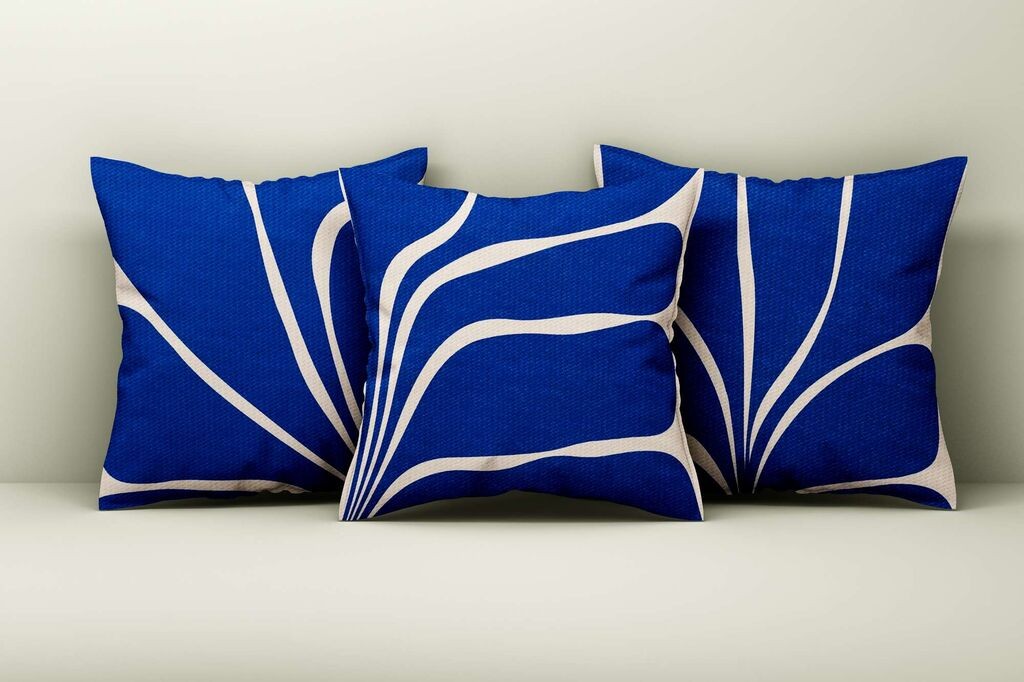 Aberto Design Set ukrasnih jastučnica Asr_plw25-25, 43x43 cm, 3 komada, Šarene