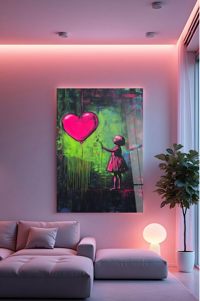 Zidna slika Hhlneon0036, 30x40 cm