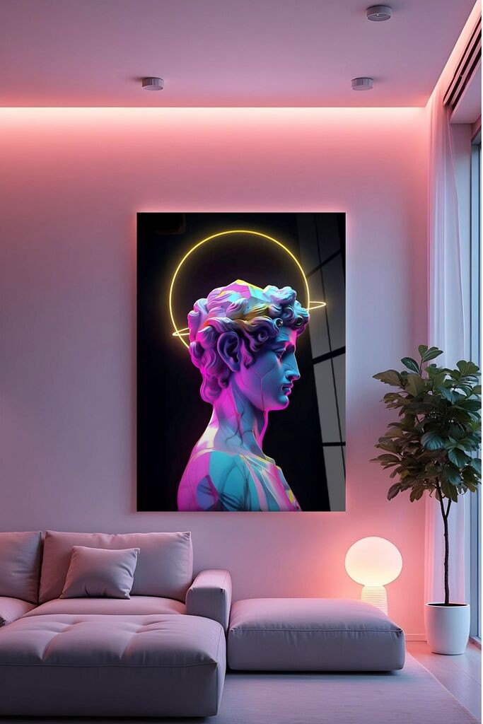 Zidna slika Hhlneon006, 30x40 cm