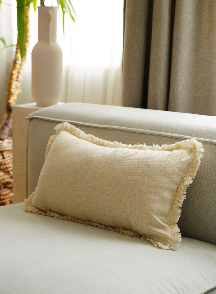 Aberto Design Dekorativna jastučnica KET006, 30x50 cm, Bež