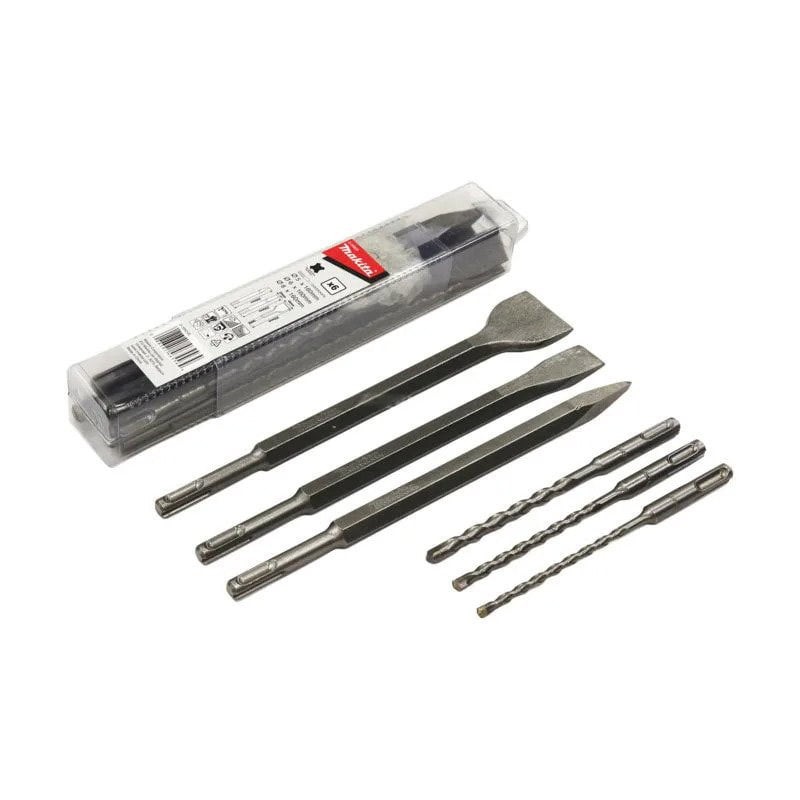 Makita Set burgija i dlijeta SDS PLUS D-58920, 6 komada