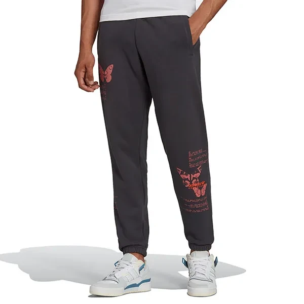 Adidas Muški donji dio trenerke trenerke Adventure, Siva