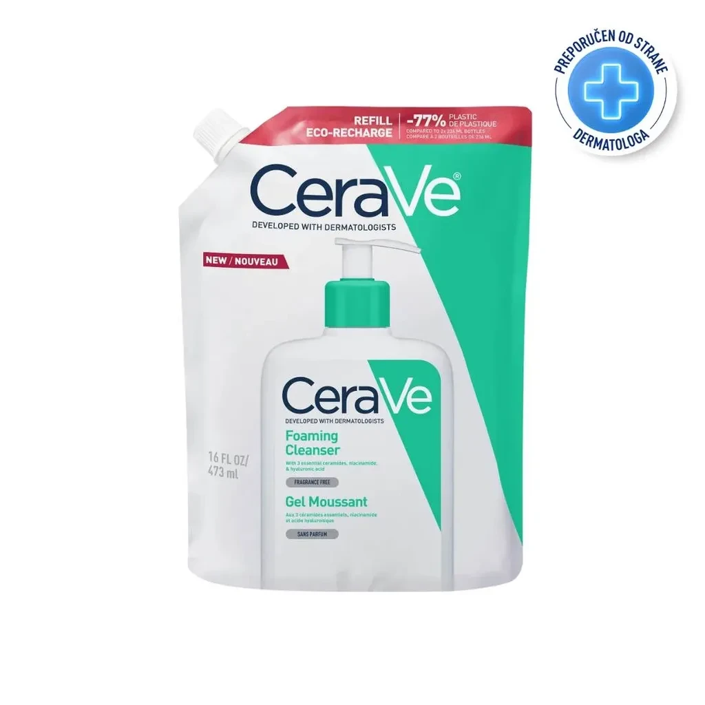 CeraVe Gel za umivanje lica i kupanje 473 ml