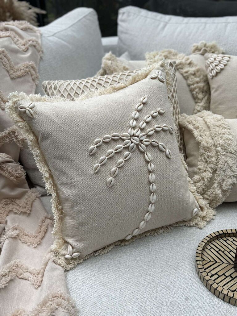 Aberto Design Dekorativna jastučnica Den003, 43x43 cm, Bež