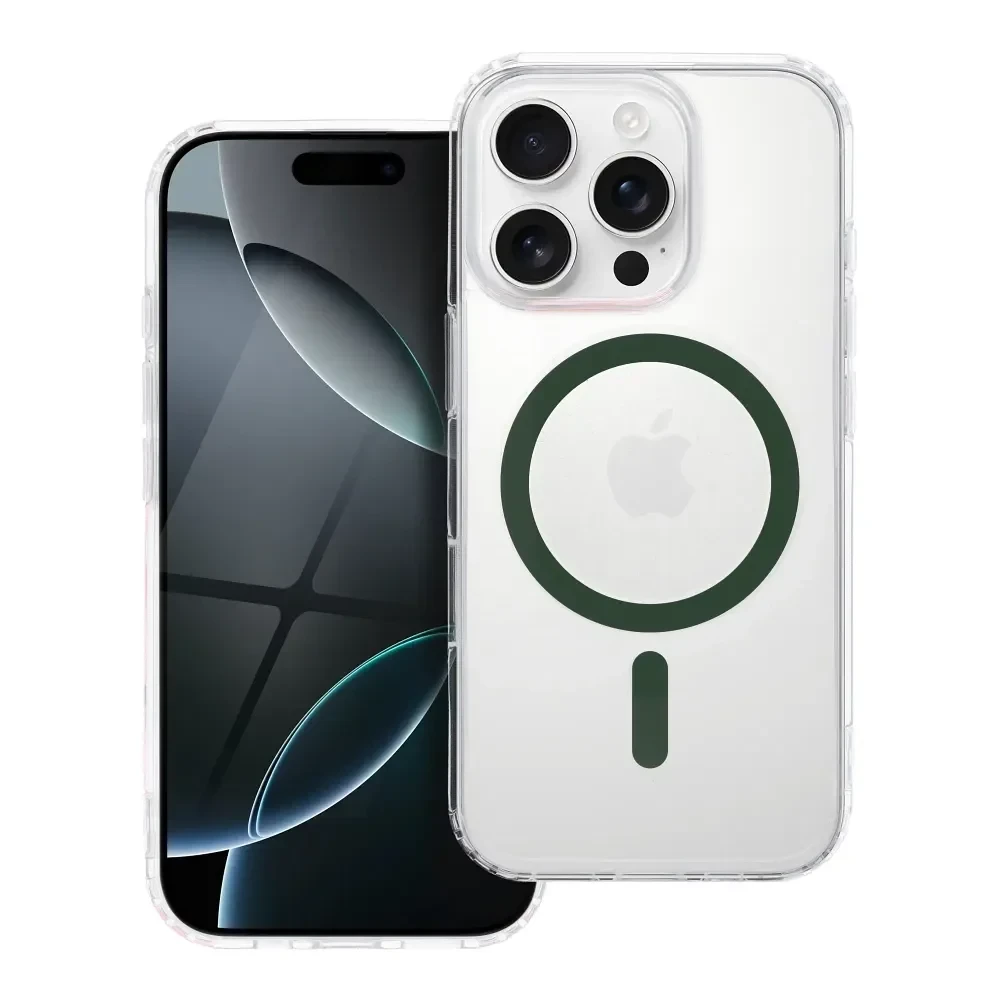 Ring Mag MagSafe Maska za mobilni telefon Samsung S25 Ultra, Tamnozelena