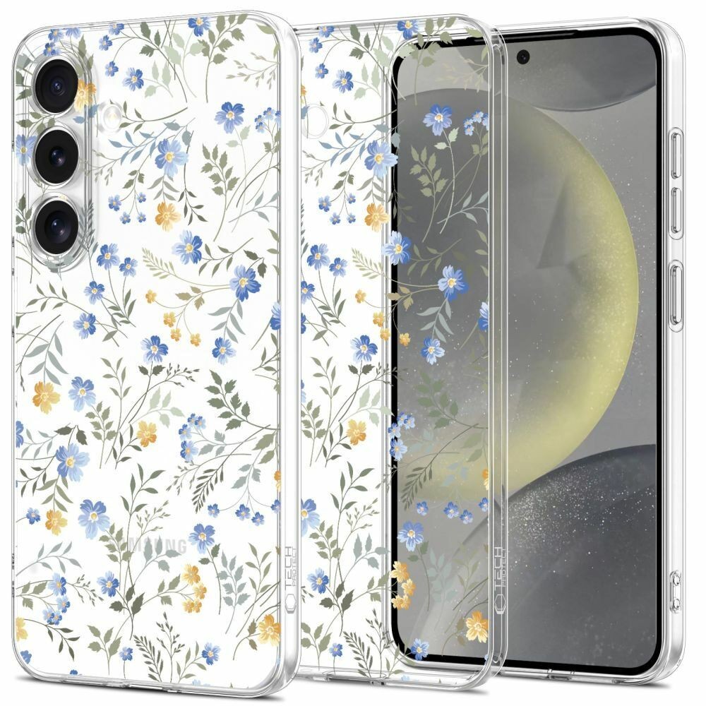 Tech-Protect Maska za mobilni telefon Galaxy S25 Flexair, Spring Flowers