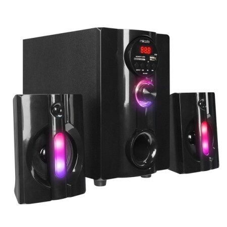 Mikado zvučnici 2.1 MD-95BT, 20W, FM, Bluetooth, SD, USB, Crni