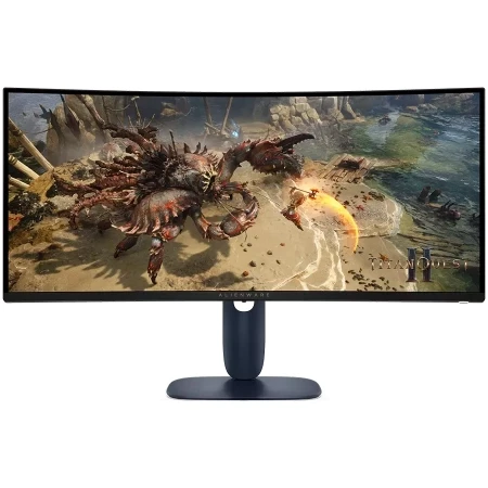 32" Dell Gaming Monitor Alienware AW3425DWM-56, Zakrivljeni