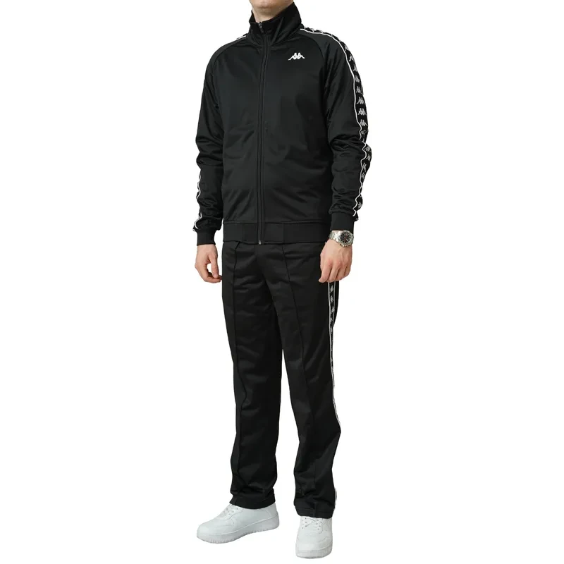 Kappa muška trenerka 222 Banda Dueduedue, crna i bijela