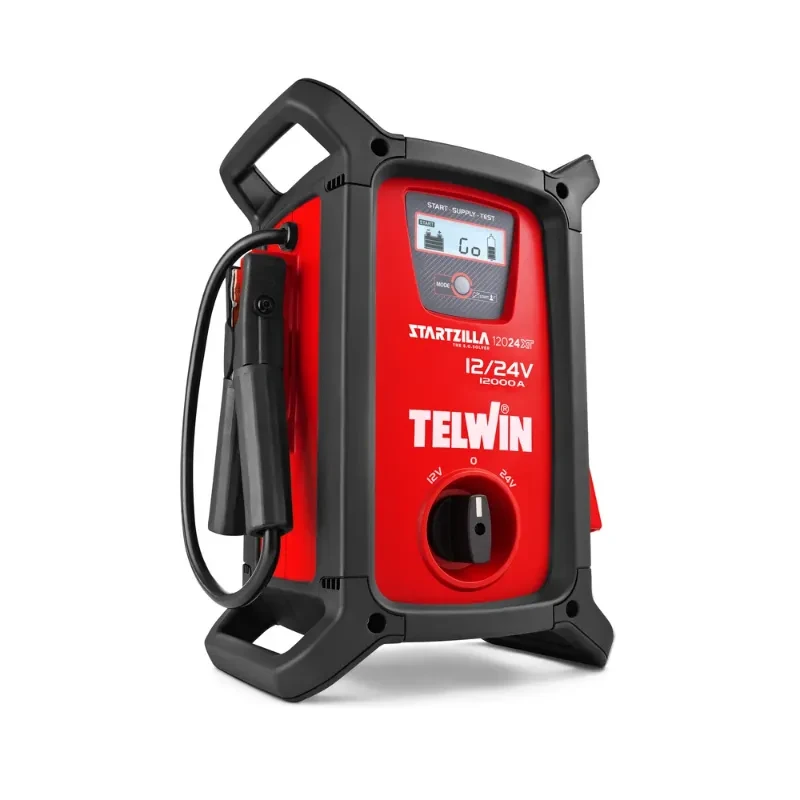 Telwin Starter Startzilla 12024 XT, 12V/24V, 40000 mAh, Crveni