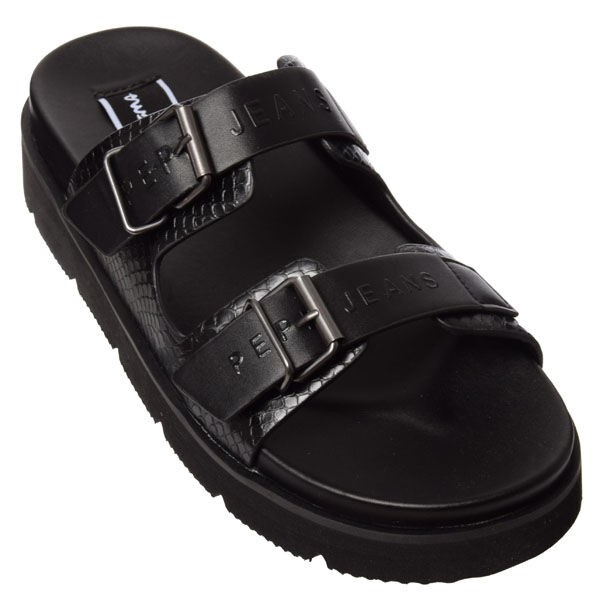 Pepe Jeans Ženske papuče Pola Park, Crne