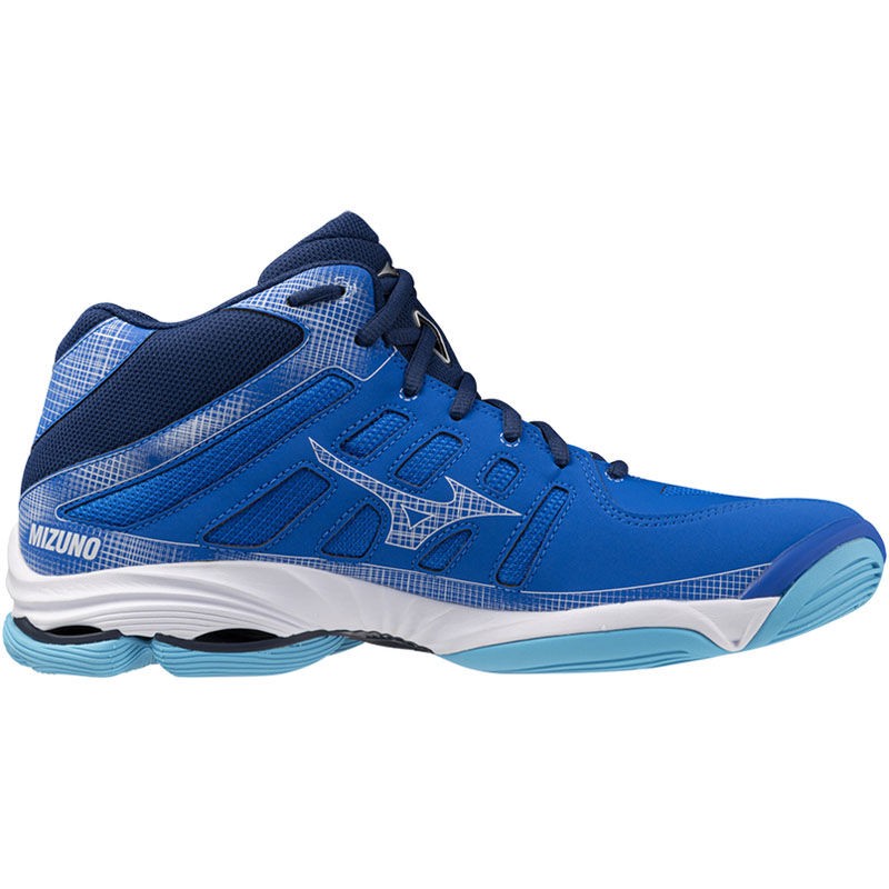 Mizuno Patike za odbojku Wave Voltage 2 Mid, Plave