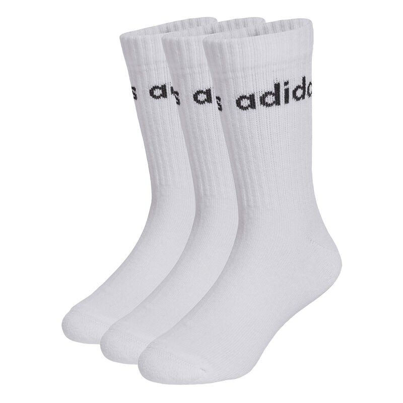 Adidas Čapare za djecu Lin Kids Crw, Bijele, 3 para