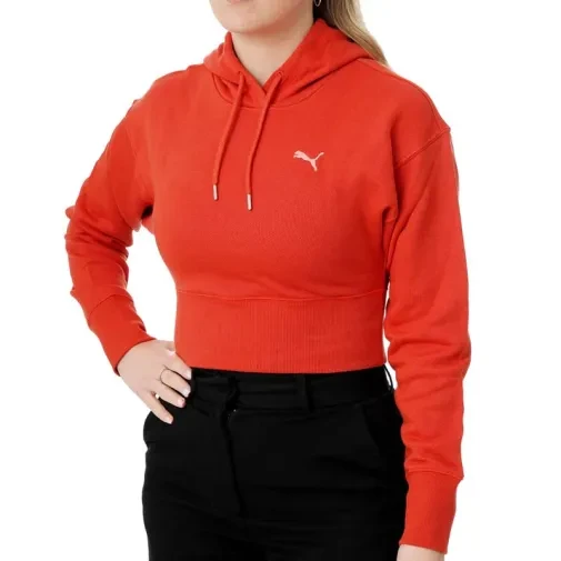 Puma Ženski duks Premium Relaxed Hoodie, Plavi