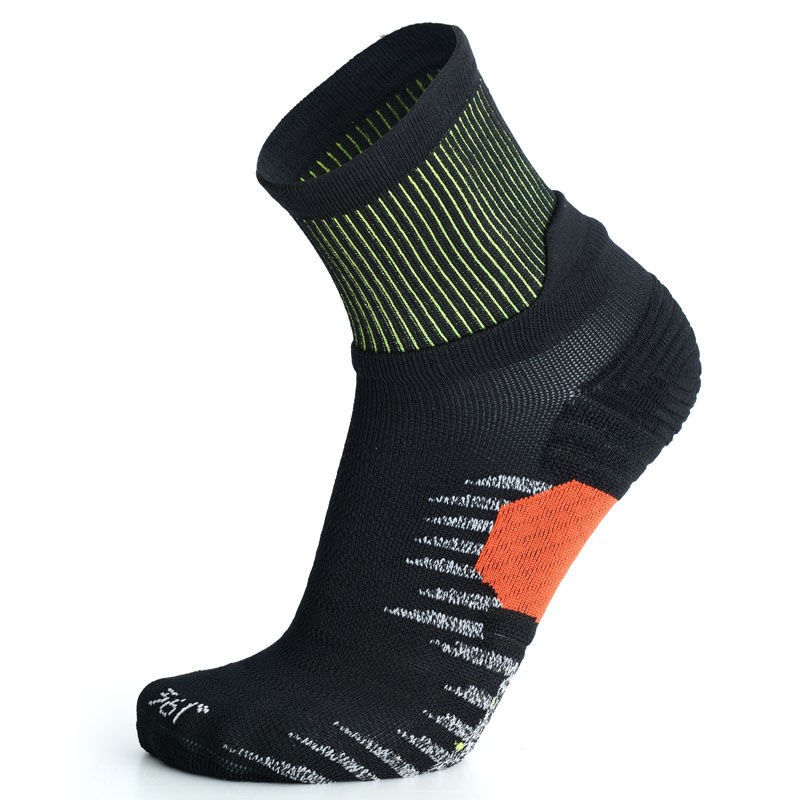 361 Degrees Čarape Pro Running, Crne